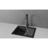 Смеситель для кухни GRANULA 8171 турмалин с выдвижным изливом 8171 TYPMALIH